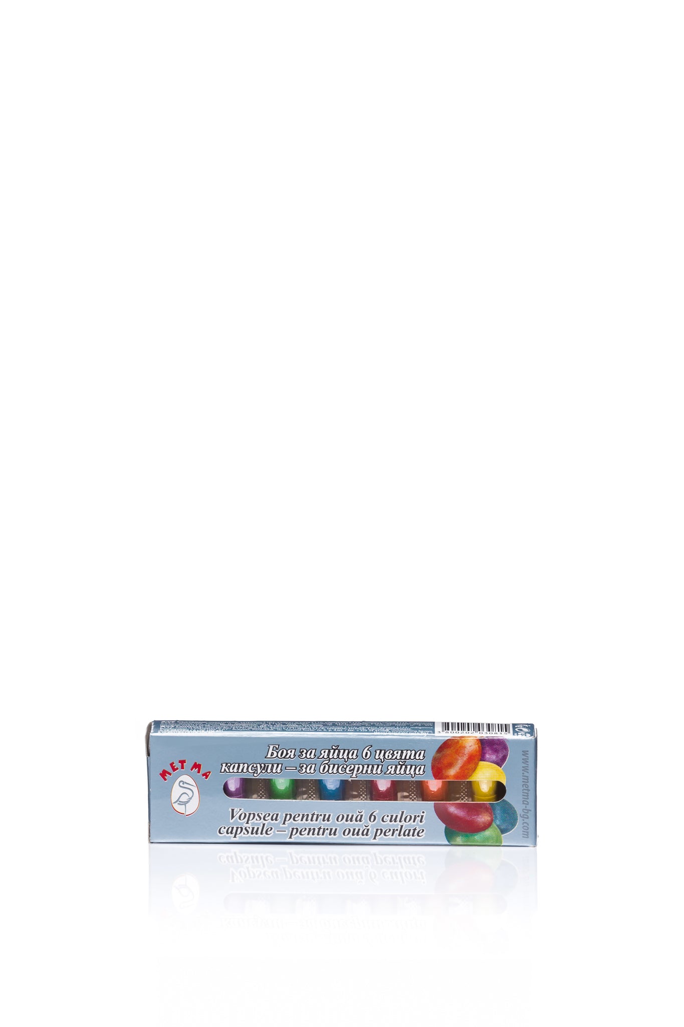 Egg dye – 6 colours in capsules for pearl eggs